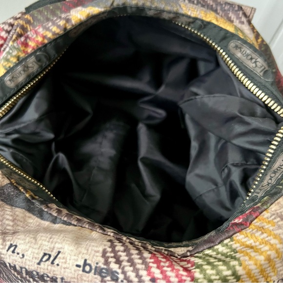 LAMB LeSportsac Gwen Stefani Donegal Plaid Print Bag - Picture 14 of 14